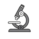 Free Microscope Education Learning Icon