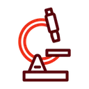 Free Microscope Laboratory Science Icon