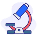 Free Microscopio Alerta Lluvia Icon