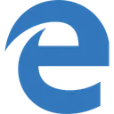 Free Microsoft edge  Icon
