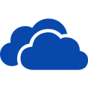 Free Microsoft onedrive  Ícone