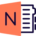 Free Microsoft Onenote Technology Logo Social Media Logo Icon