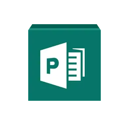 Free Microsoft publisher Logo Icon