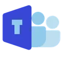 Free Microsoft team  Icon