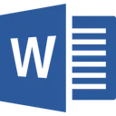 Free Microsoft Word Technology Logo Social Media Logo Icon