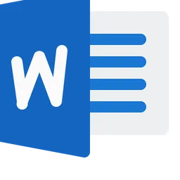 Free Microsoft word Logo Icon