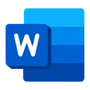 Free Microsoft Word Word Document Icon