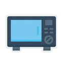 Free Microwave Oven Range Icon