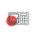 Free Microwave Oven Kitchen 아이콘