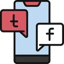 Free Mídia social  Icon