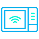 Free Intelligente Mikrowelle Automatisierung Internet Der Dinge Symbol