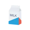 Free Milchpackung  Symbol