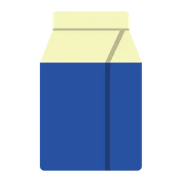 Free Milchpackung  Symbol