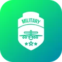Free Military Army Badge Icon