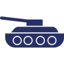 Free Armed Force Tank Armored Vehicle Army Tank Icon