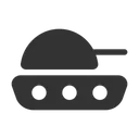 Free Military Tank  Icon