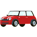 Free Mini Cooper Red Icon