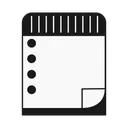 Free Notes List Menu Icon