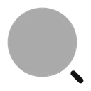 Free Minimalistic Magnifer Icon