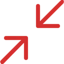 Free Minimize Compress Arrow Icon