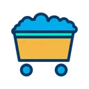 Free Mining Cart  Icon