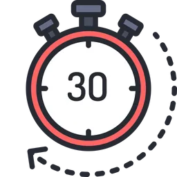 Free 30 minutes delivery  Icon