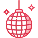 Free Mirror Ball Dj Disco Icon