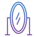 Free Mirror Makeup Furniture Icon