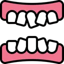 Free Misplace Teeth Teeth Structure Born Teeth Icon