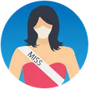 Free Miss Woman Beauty Queen Icon