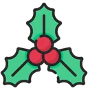 Free Mistletoe Christmas Decoration Icon