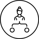 Free Mitarbeiter Aufgabe Workflow Symbol