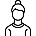 Free Dame Angestellte Arbeiterin Symbol