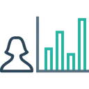 Free Mitarbeiter Leistung Diagramm Symbol