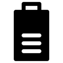 Free Mittlere Batterie  Symbol