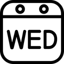 Free Mittwoch Symbol