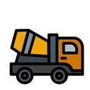 Free Mixer Truck Concrete Mixer Cement Mixer Icon