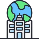 Free Mnc Company Multi National Comapany Office Icon