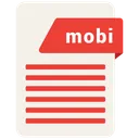Free Mobi Format File Icon