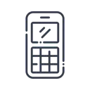 Free Handphone Mobile Phone Icon