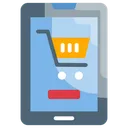 Free Mobile Commerce Shopping Icon