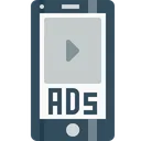 Free Mobile Ads Advertising Icon