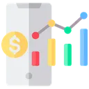 Free Mobile Analytics  Icon