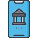 Free Mobile Banking Mcommerce Net Banking Icon