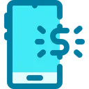 Free Mobile Banking Payment Transaction Icon