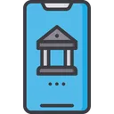 Free Mobile Banking Mcommerce Net Banking Icon