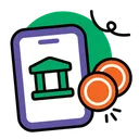 Free Mobile Banking Icon