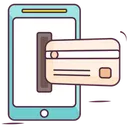 Free Mobile Banking Card Money Ebanking Icon