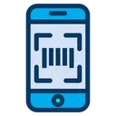 Free Barcode Code Mobile Icon