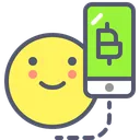 Free Bitcoin Mobile Bitcoin Crypto Icône